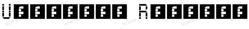 Univecon Regular字体转换